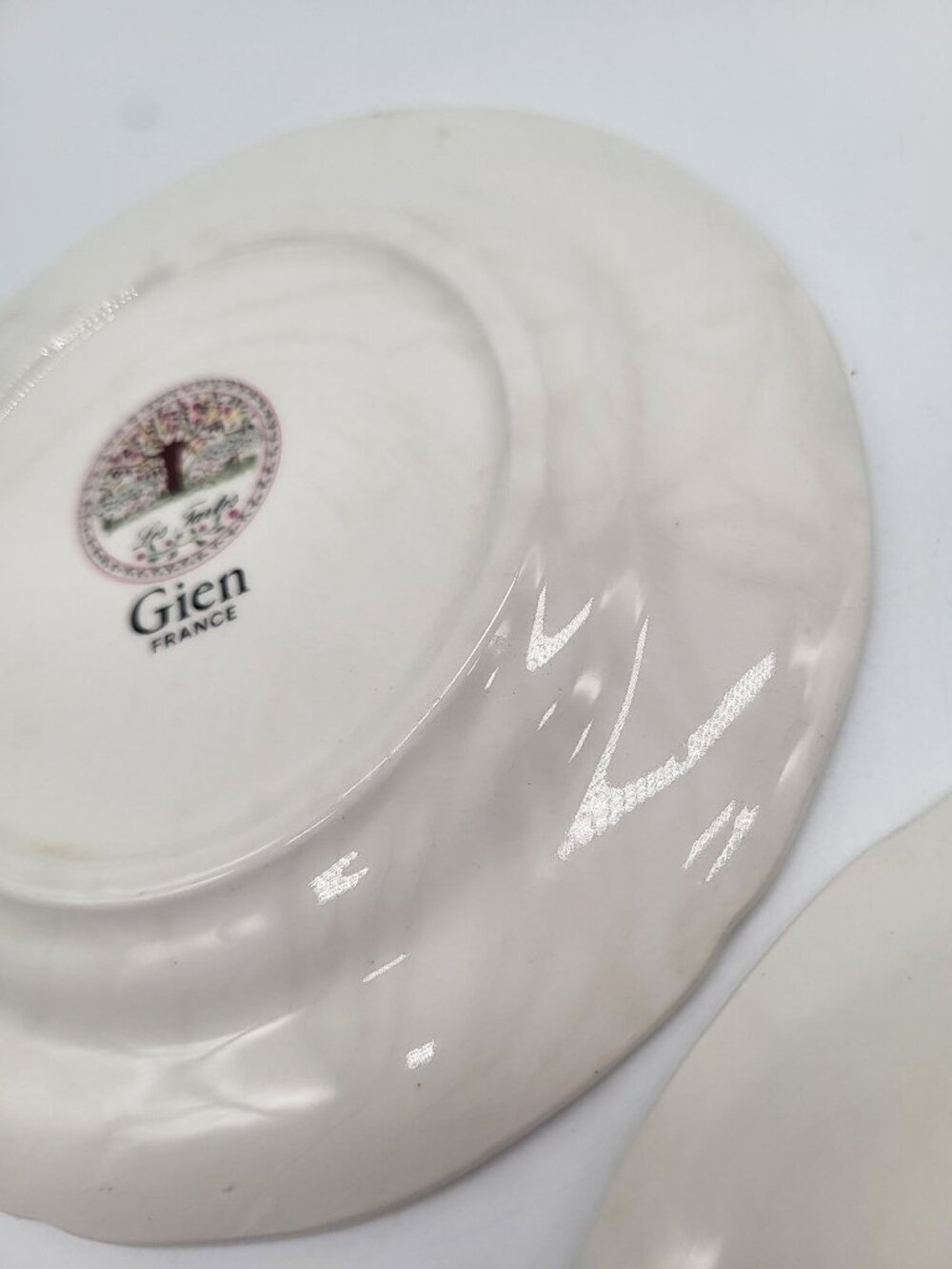 Gien Porcelain "Les Tartes" Plates x 5 French Fruit Tree Dessert Small - Picture 9 of 10